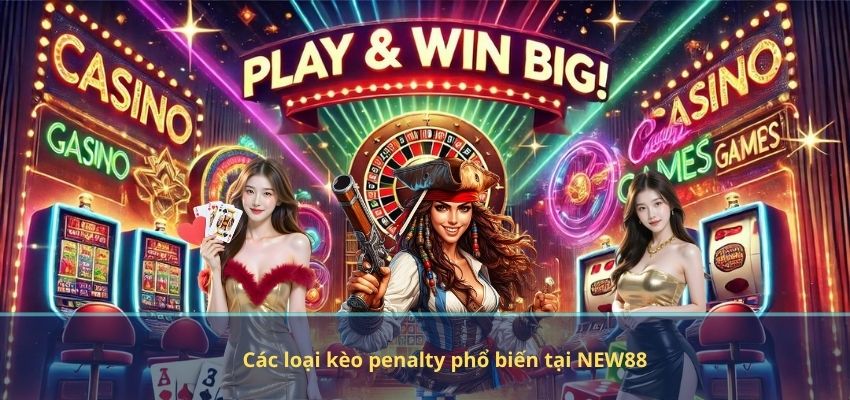 Kèo Penalty NEW88 – Bí Kíp Soi Kèo Chuẩn Xác Cho Người Mới 2026 Các loại kèo penalty phổ biến tại NEW88