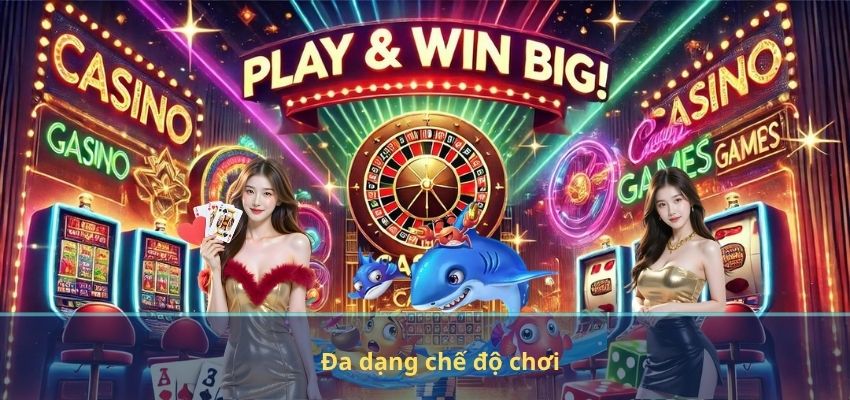 BẮN CÁ Đa dạng chế độ chơi
