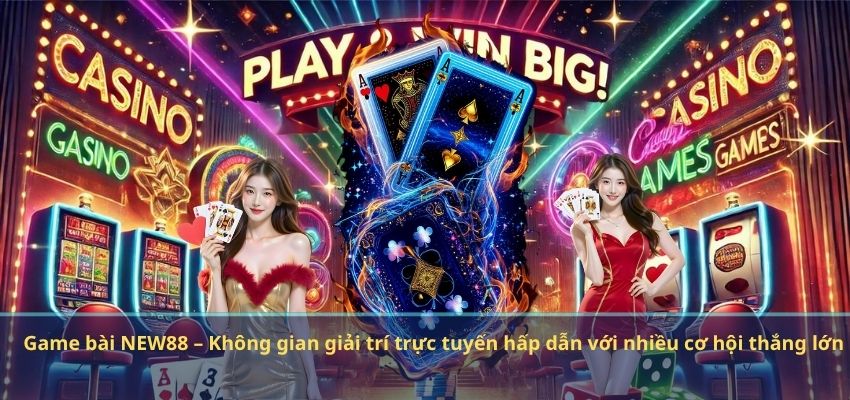 GAME BÀI Game bài NEW88 – Không gian giải trí trực tuyến hấp dẫn với nhiều cơ hội thắng lớn