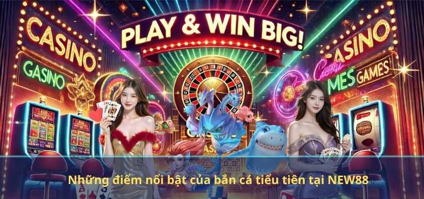 Những điểm nổi bật của bắn cá tiểu tiên tại NEW88