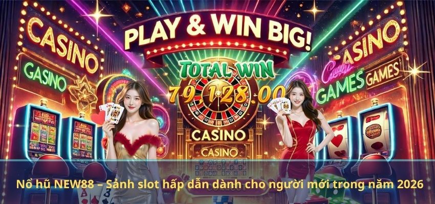Nổ hũ NEW88 – Sảnh slot hấp dẫn dành cho người mới trong năm 2026